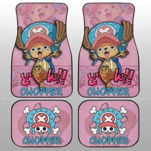 Tony Tony Chopper Car Floor Mats Custom One Piece Anime Car Accessories