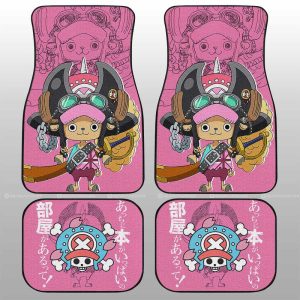 Tony Tony Chopper Car Floor Mats Custom One Piece Anime Car Accessories