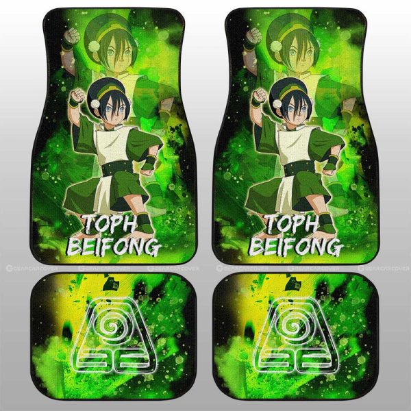 Toph Beifong Car Floor Mats Custom Avatar The Last