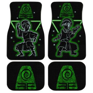 Toph Beifong Car Floor Mats Custom Avatar: The Last Airbender Anime