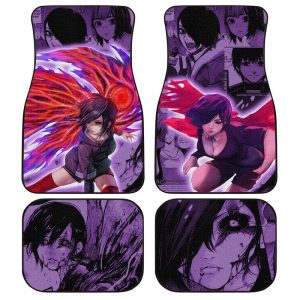 Touka Kirishima Car Floor Mats Custom Tokyo Ghoul Anime