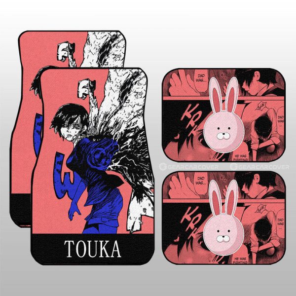 Touka Kirishima Car Floor Mats Custom Tokyo Ghoul Anime Car Accessories