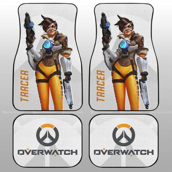 Tracer Car Floor Mats Custom Overwatch