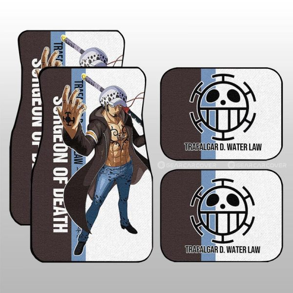 Trafalgar D. Water Law Car Floor Mats Custom Car Accessories For Fans