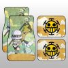 Trafalgar Law Car Floor Mats Custom Map Car Accessories For Fans