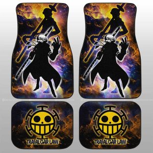 Trafalgar Law Car Floor Mats Custom One Piece Car Accessories