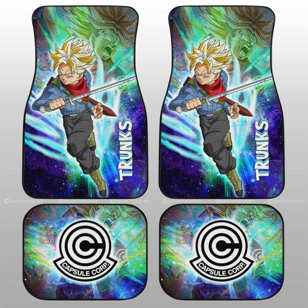 Trunks Car Floor Mats Custom Dragon Ball Anime Car Accessories