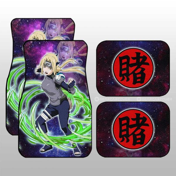 Tsunade Car Floor Mats Custom Anime Galaxy Style Car Accessories For Fans