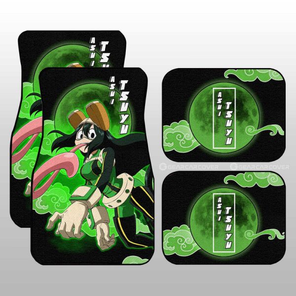 Tsuyu Asui Car Floor Mats Custom Car Interior Accessories