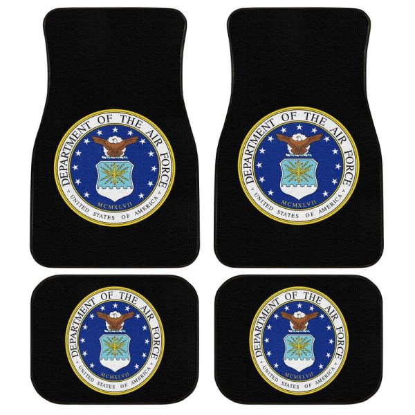 U.S Air Force Armorial Car Floor Mats Custom Car Accessories