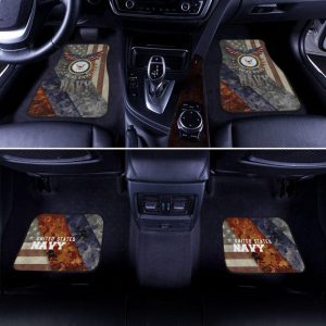 U.S Navy Car Floor Mats Custom US Armed Forces Car Accessories