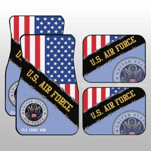 U.S. Air Force Car Floor Mats Custom United States Military Car Accessories