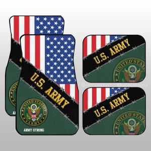 U.S. Army Car Floor Mats Custom United States Military Car Accessories