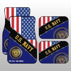 U.S. Navy Car Floor Mats Custom United States Military Car Accessories