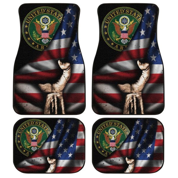 US Army Car Floor Mats Custom American Flag Car Accessories Best