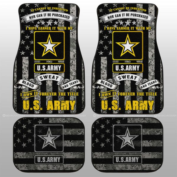 US Army Car Floor Mats Custom Car Accessories