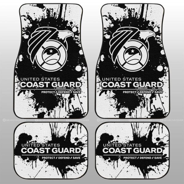 US Coast Guard Car Floor Mats Custom Car Accessories