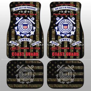 US Coast Guard Car Floor Mats Custom Car Accessories