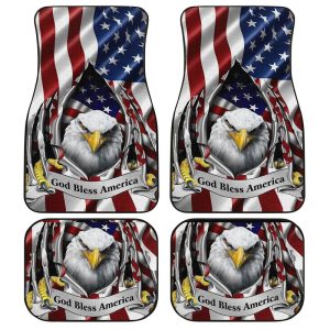 US Flag Eagle Car Floor Mats Custom Car Accessories