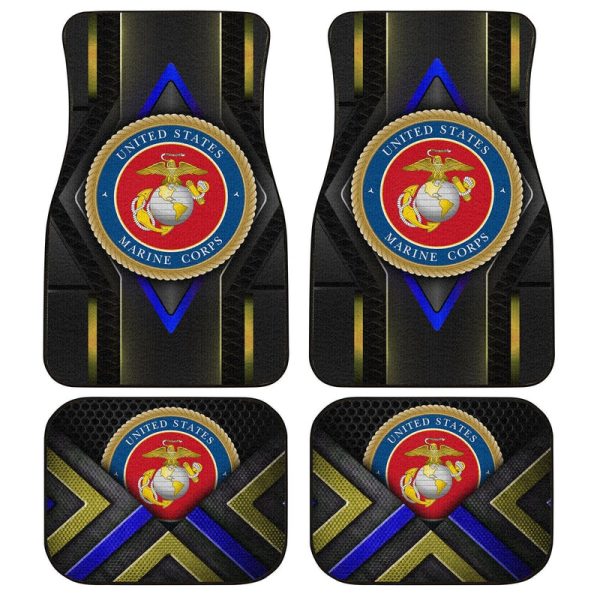 US Marine Corps Car Floor Mats Custom Military Car Accessories