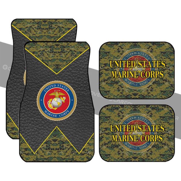 US Military Marine Corps Car Floor Mats Custom Car Accessories