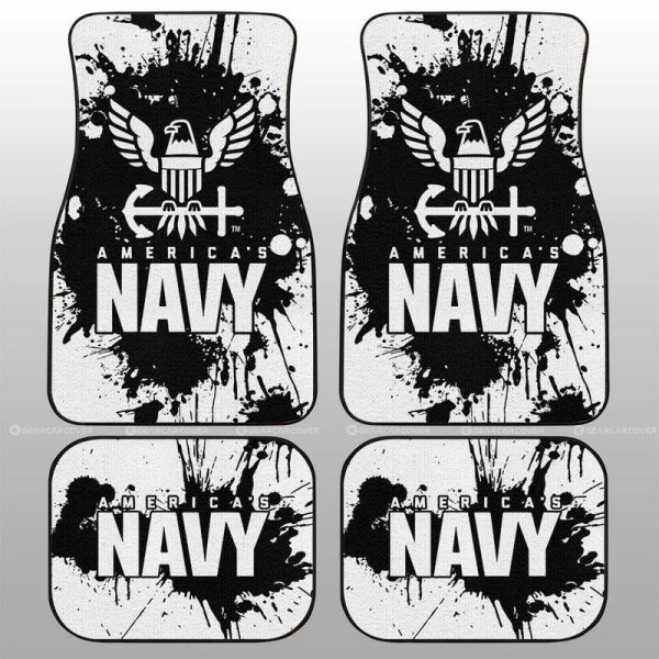 US Navy Car Floor Mats Custom Car Accessories