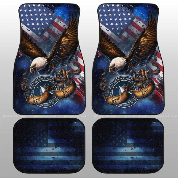 US Space Force Car Floor Mats Custom Car Accessories