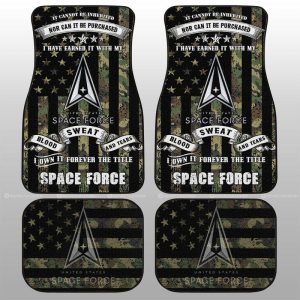 US Space Force Car Floor Mats Custom Car Accessories