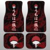 Uchiha Car Floor Mats Custom Anime Car Accessories