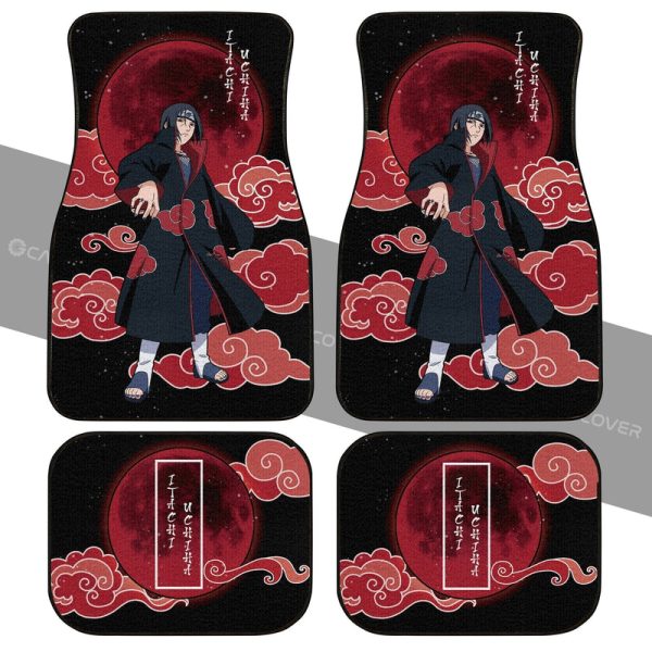 Uchiha Itachi Akatsuki Anime Car Floor Mats Custom Japan Style