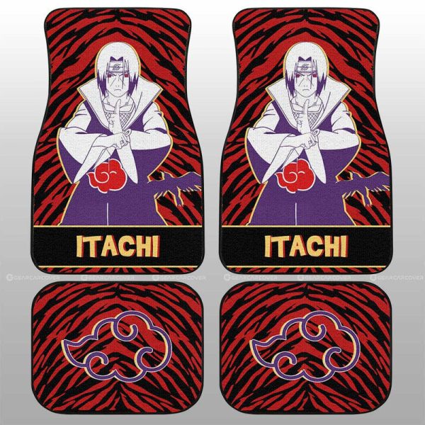 Uchiha Itachi Car Floor Mats Custom