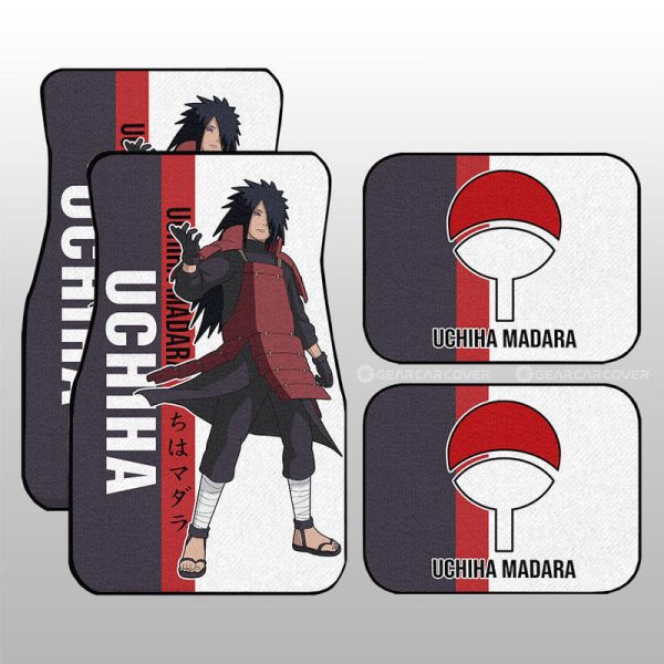 Uchiha Madara Car Floor Mats Custom Anime Car Accessories