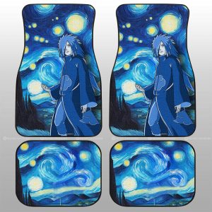 Uchiha Madara Car Floor Mats Custom Starry Night Styles