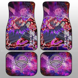 Uchiha Obito Car Floor Mats Custom Characters Anime Car Accessories