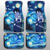 Uchiha Sasuke Car Floor Mats Custom Starry Night Styles