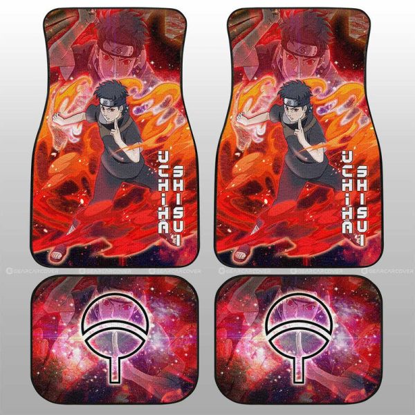 Uchiha Shisui Car Floor Mats Custom Characters Car Accessories