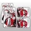 Ulquiorra Cifer Car Floor Mats Custom Japan Style Anime Bleach Car Interior Accessories