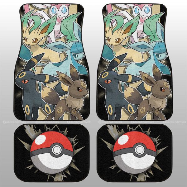 Umbreon Car Floor Mats Custom Car Accessories For Fans