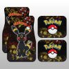 Umbreon Car Floor Mats Custom Tie Dye Style Anime Car Accessories