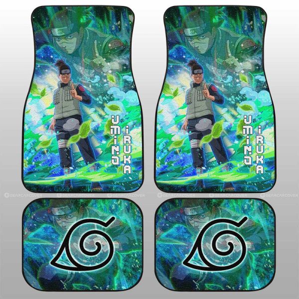 Umino Iruka Car Floor Mats Custom Characters Car Accessories