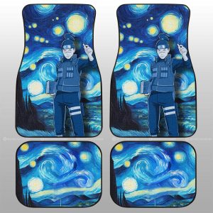 Umino Iruka Car Floor Mats Custom Starry Night Styles