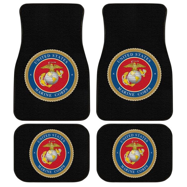 United States Marine Corps Car Floor Mats Custom Marine Car Accessories