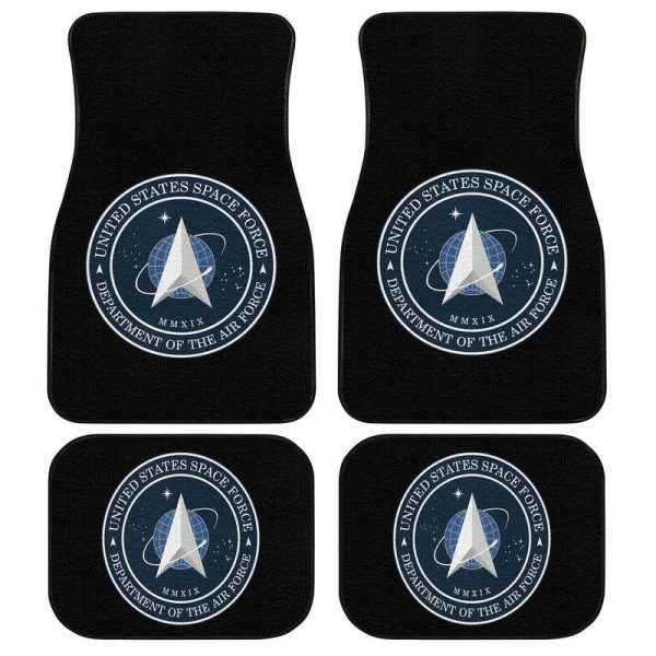 United States Space Force Armorial Car Floor Mats