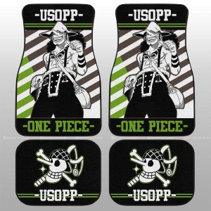 Usopp Car Floor Mats Custom Car Accessories