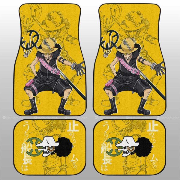 Usopp Car Floor Mats Custom Car Accessories