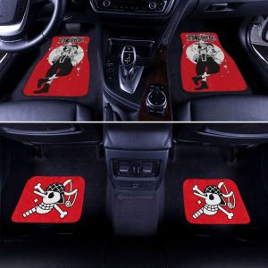 Usopp Car Floor Mats Custom One Piece Anime Car Accessories