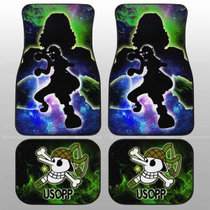 Usopp Car Floor Mats Custom One Piece Car Accessories