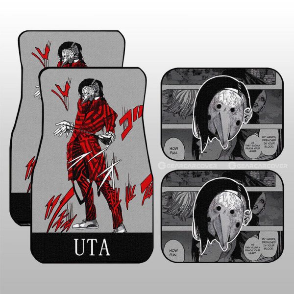 Uta Car Floor Mats Custom Tokyo Ghoul Anime Car Accessories