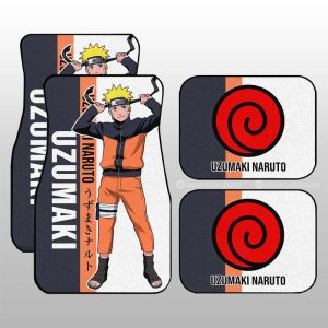 Uzumaki Car Floor Mats Custom Anime Car Accessories