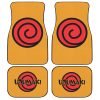 Uzumaki Clan Symbol Car Floor Mats Custom Anime Car Accessories